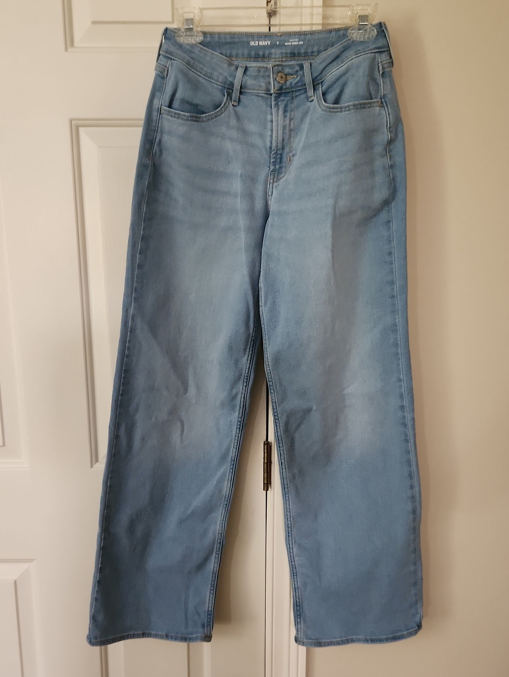 Old Navy Wow Light Blue Wide-Leg Denim Jeans